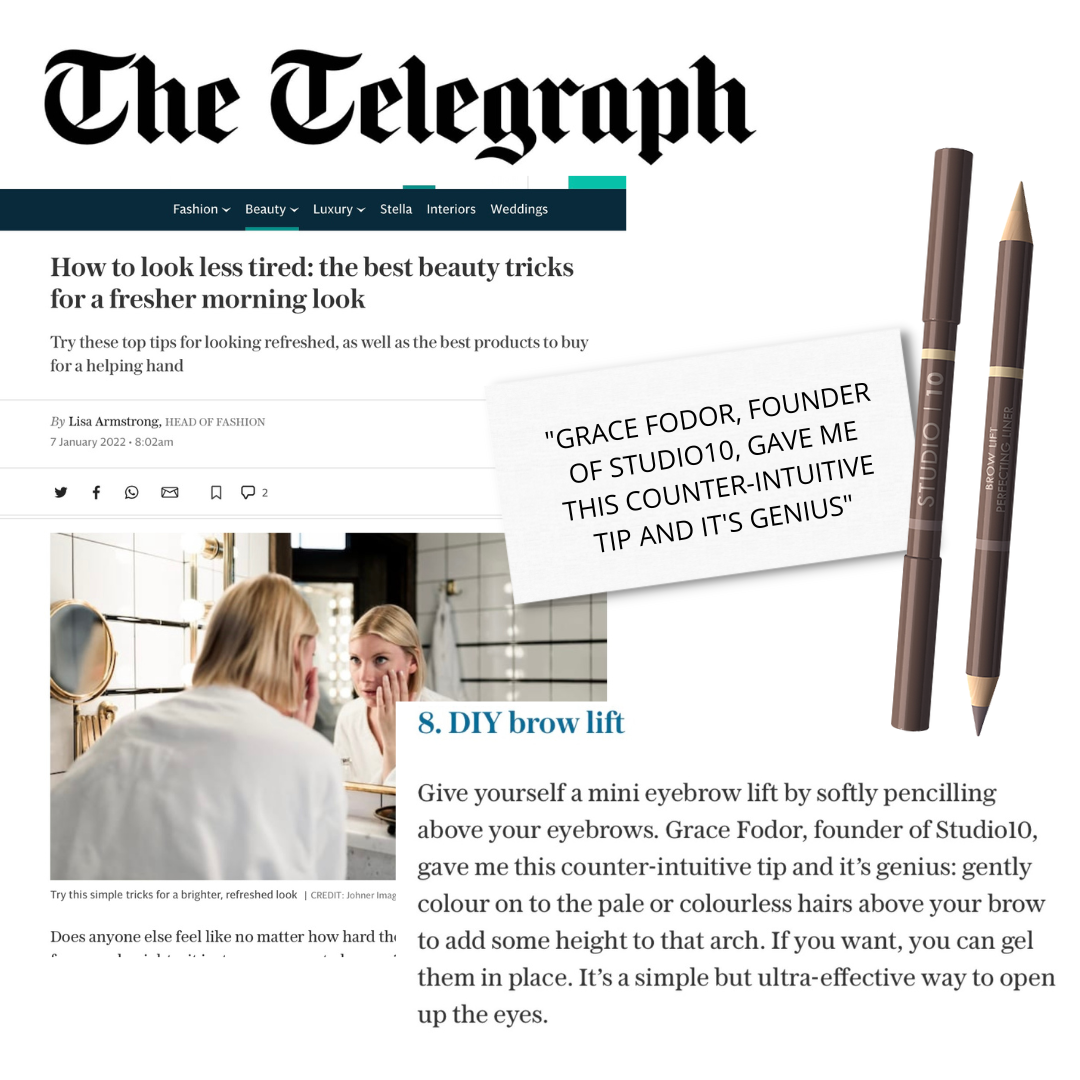 The Telegraph – Studio10 Makeup